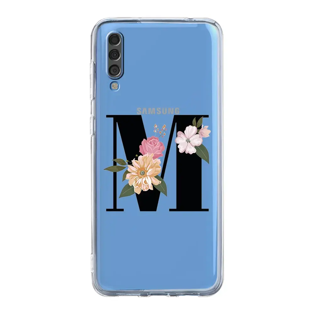 Floral Initials Phone Case Cover
