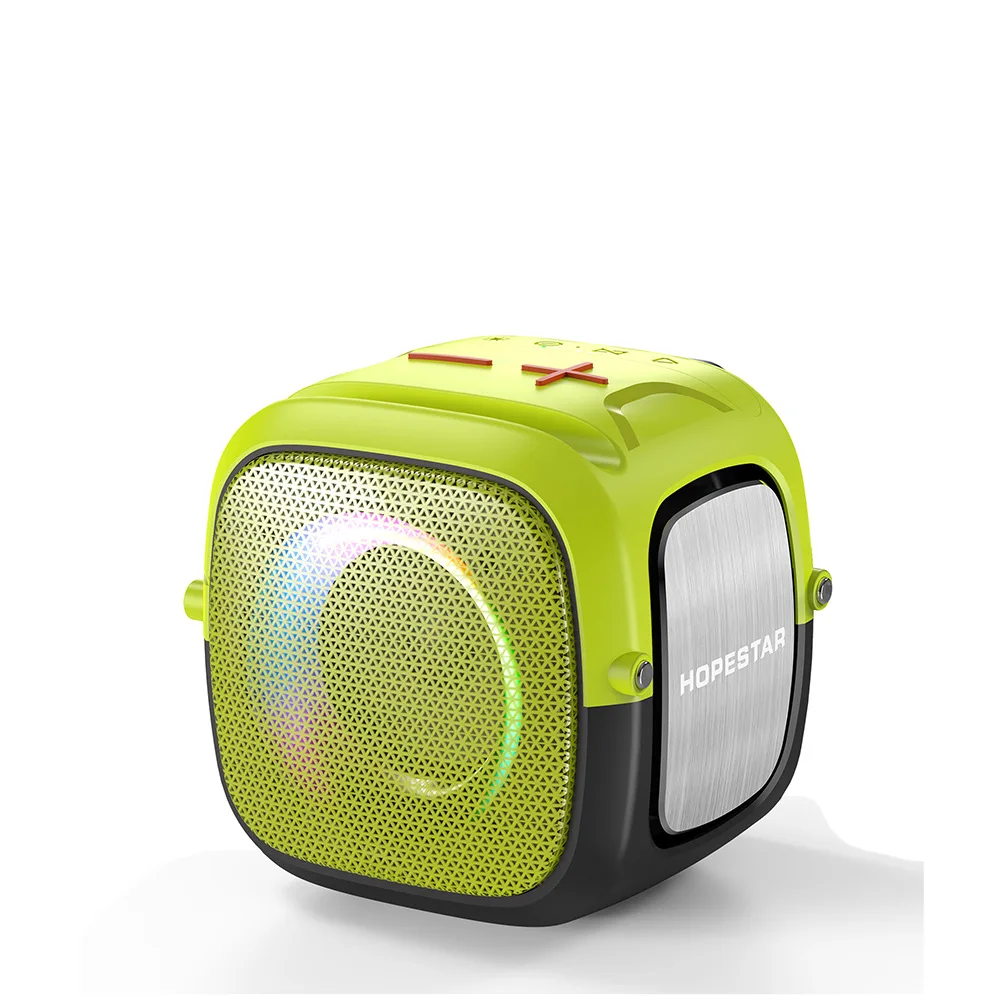 outdoor bluetooth speakers HOPESTAR Party One Outdoor High Power Subwoofer Mini Portable Bluetooth Speaker Support Mobile Phone Stand FM Game Waterproof record player with speakers Speakers