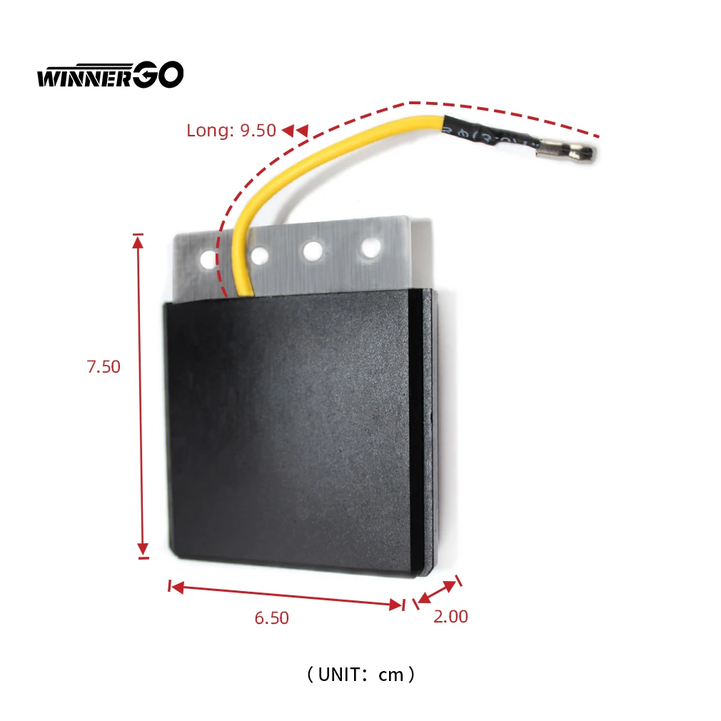 RMSTATOR Voltage Regulator Replacement For Polaris Snowmobiles (1990-2003 Models - 400 To 800cc) - View #3