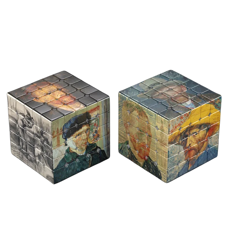 

Print Personalized Magico Cubo 5x5 Van Gogh Speed Cartoon Animal Magic Cube 5x5x5 Puzzle Cubos Educational Fidget Toys For Kids