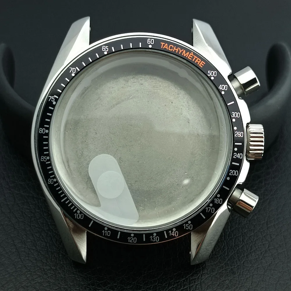 Elegant Silver/Black Metal Watch Case with Quartz Movement Compatibility and 32.5mm Dial - Ideal