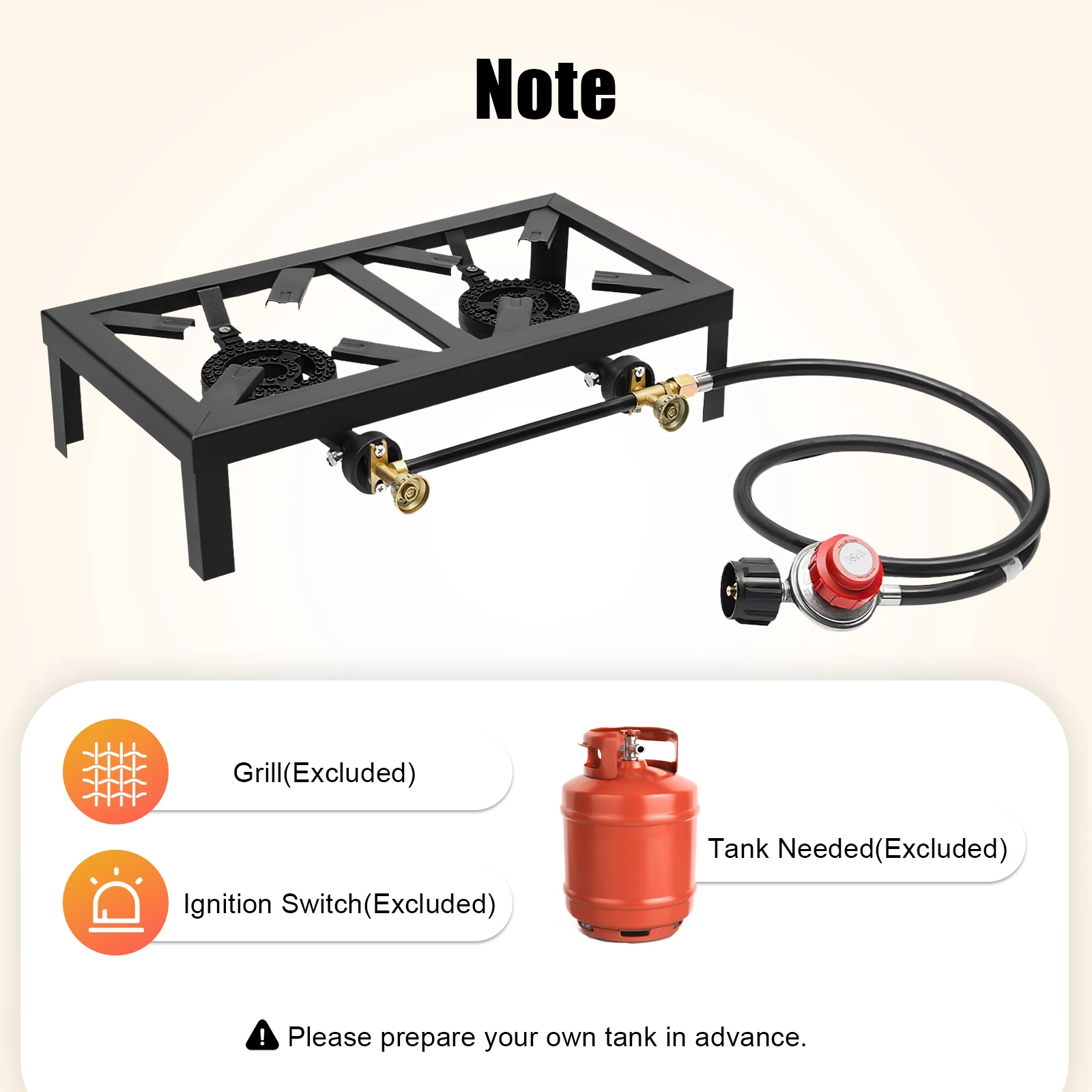 Portable Double Burner Cooker 6