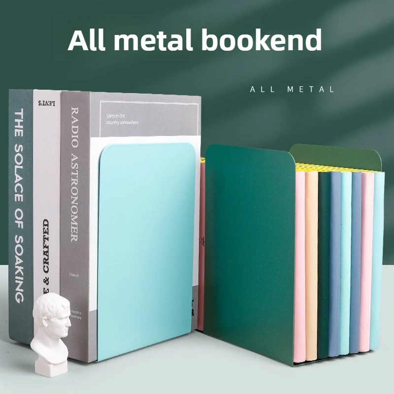 Simple Ins Wind Book Stand L-shaped Book Stand Desktop Student Block Large Thickened Storage Rack Stationery