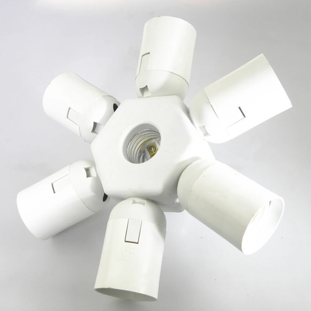 E27 Base Socket Splitter Adapter Standard Base Bulbs Socket Holder E27 to Bulb LED Bulb Lamp Holder