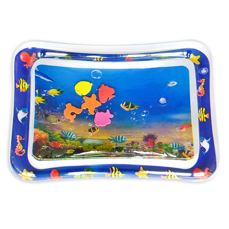 1pc Tropical Fish Inflatable PVC Playing Mat Baby Play Water Mat