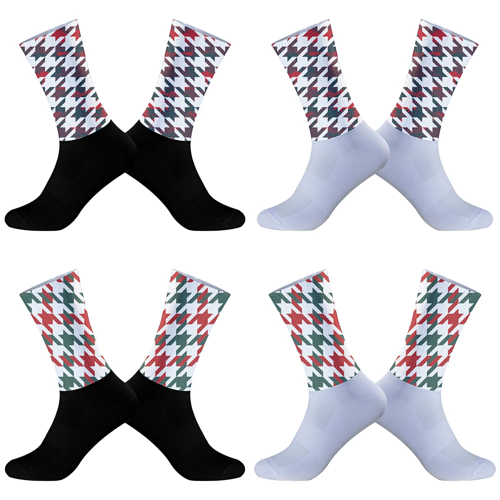 

2024 New Summer Biking Sock Cycling Socks Sports Sweat Absorbent Breathable Soccer Compression Socks Football Socks ﻿
