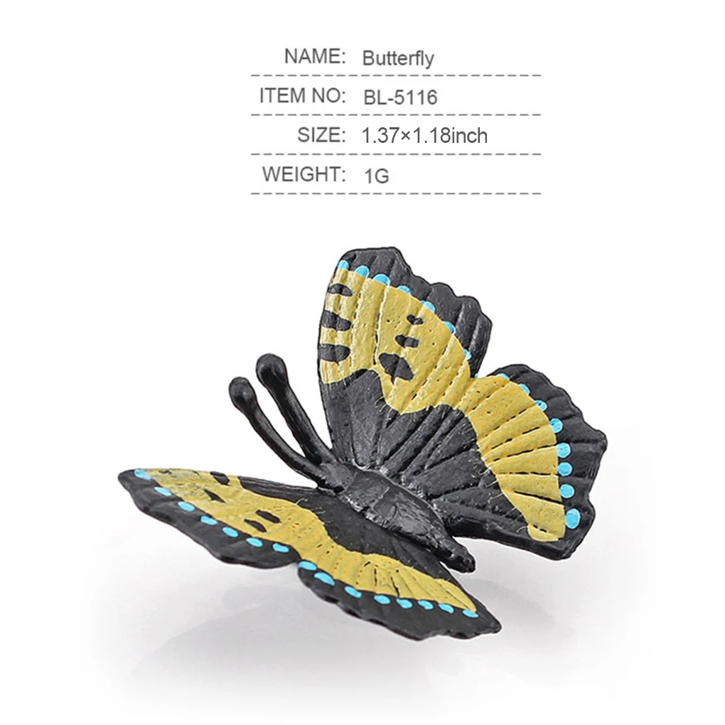 Pack of 12 Insect Bugs Figures Educational Animal Figurines Children Interactive Toys Set Accessory School Classroom 4