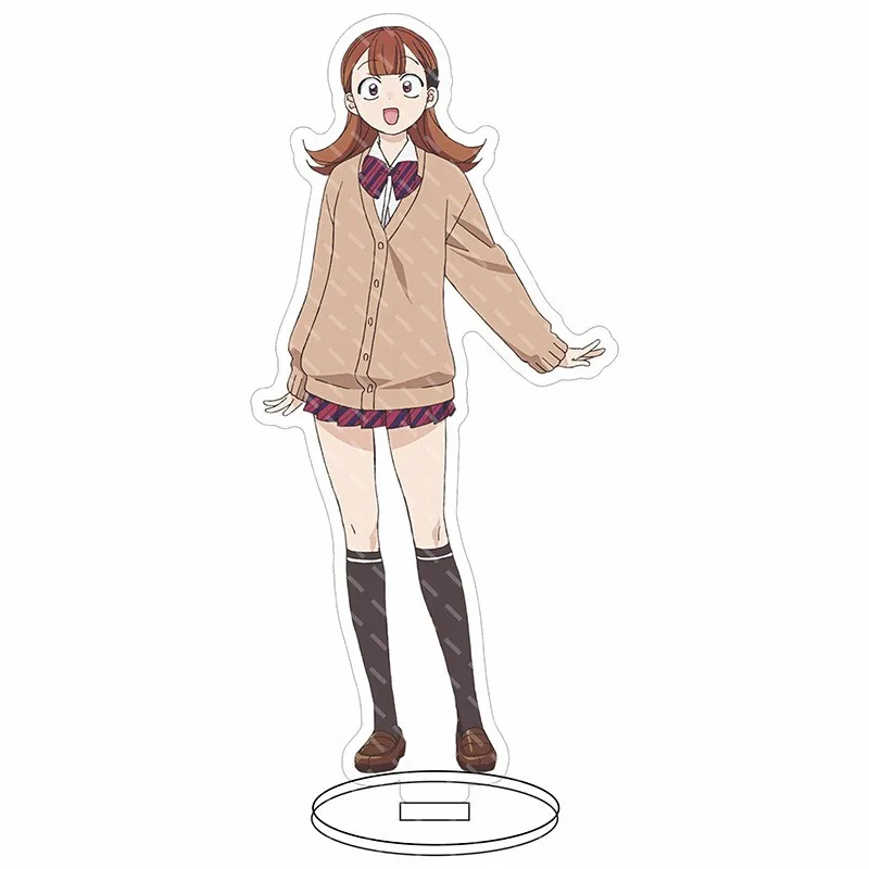 16cm Anime Komi Can‘t Communicate Cosplay Stand Model Plate Komi Shoko Acrylic Figure Standing Sign Keychain Desktop Decor Toys