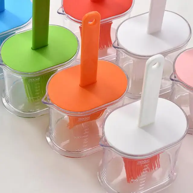 Olajkefe Palack Kefe Tiszta Méretű Kifolyó Kialakítással Könnyű Öntözés Hőálló Élelmiszer -Minőségű Adagoló Konyhai Eszköz - Image 5