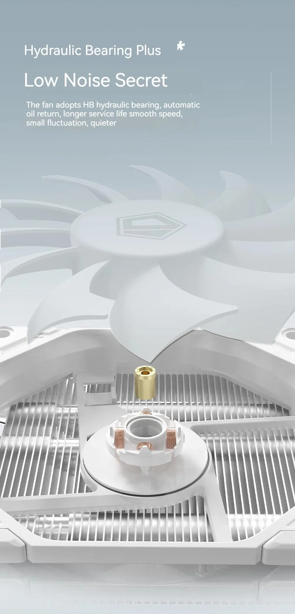 ID-COOLING ID IS-40X Low Profile CPU Cooler 4 Heat Pipes Downward Pressure Air C