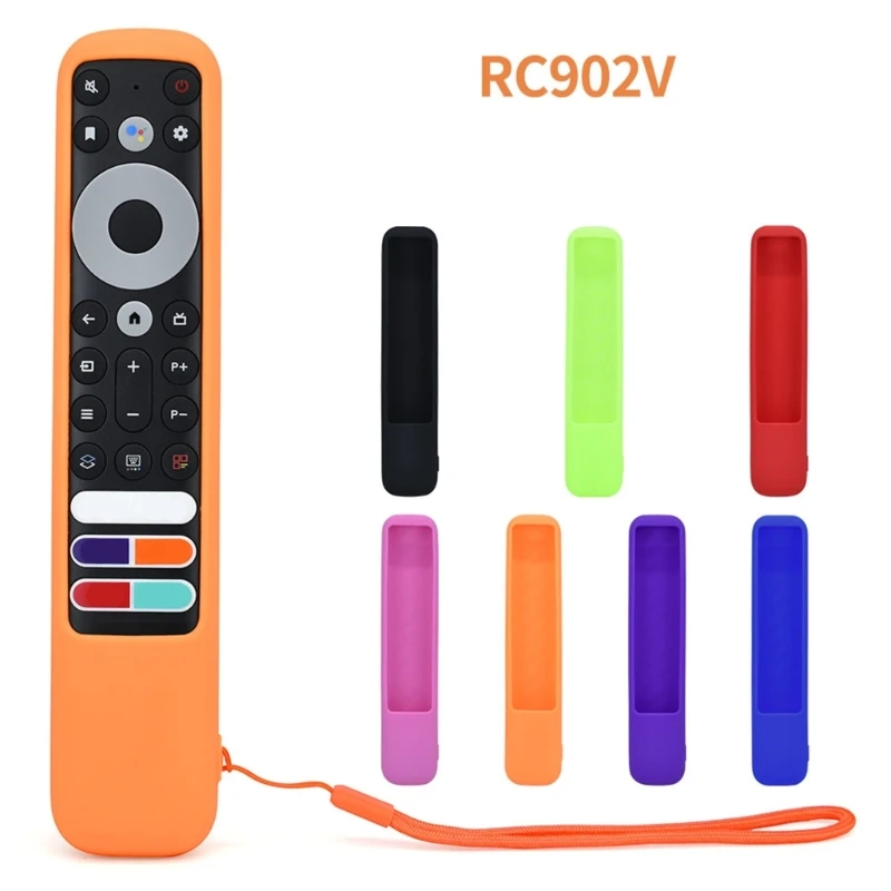Stylish Silicone Skin Dustproof Covers for RC902V Remote Control Shockproof Sleeve in Mutiple Color Protector