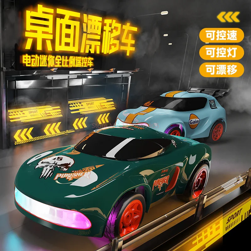 New K10 Desktop High-Speed Drift Car 1:64 Mini Remote Control Car Rc Model Remote Control Car Children'S Toy Gift 5