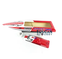 DT E26 Prepainted RC Racing Ship KIT Radio Control High-speed Boat Hull Only for Advanced Player TH02632-SMT7 2