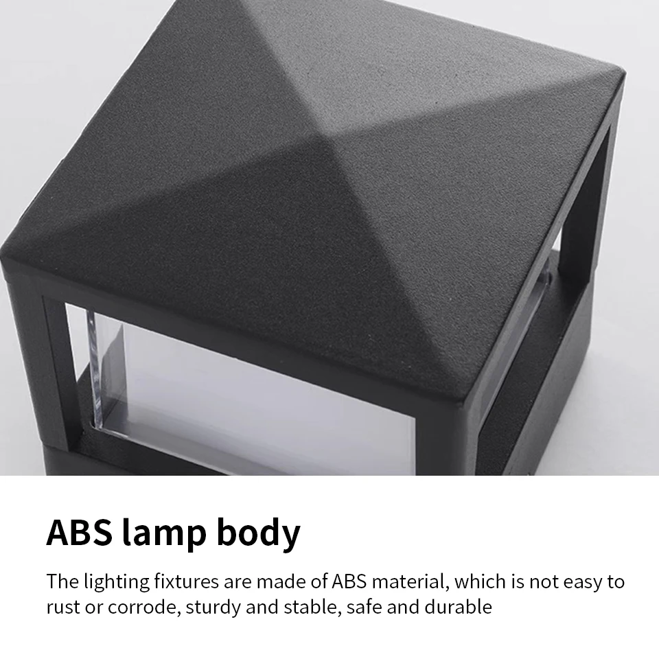 LED 벽 램프 바디 모션 센서, 실내 및 실외용 ABS 소재, 따뜻하고 차가운 흰색, 6W, 12W, AC85-265V