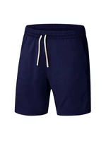 Men's Shorts Casual Pants Summer New Solid Color Lace-up Sweatpants  Outdoor Running Jogger Fitness Workout Knee Length Short 2