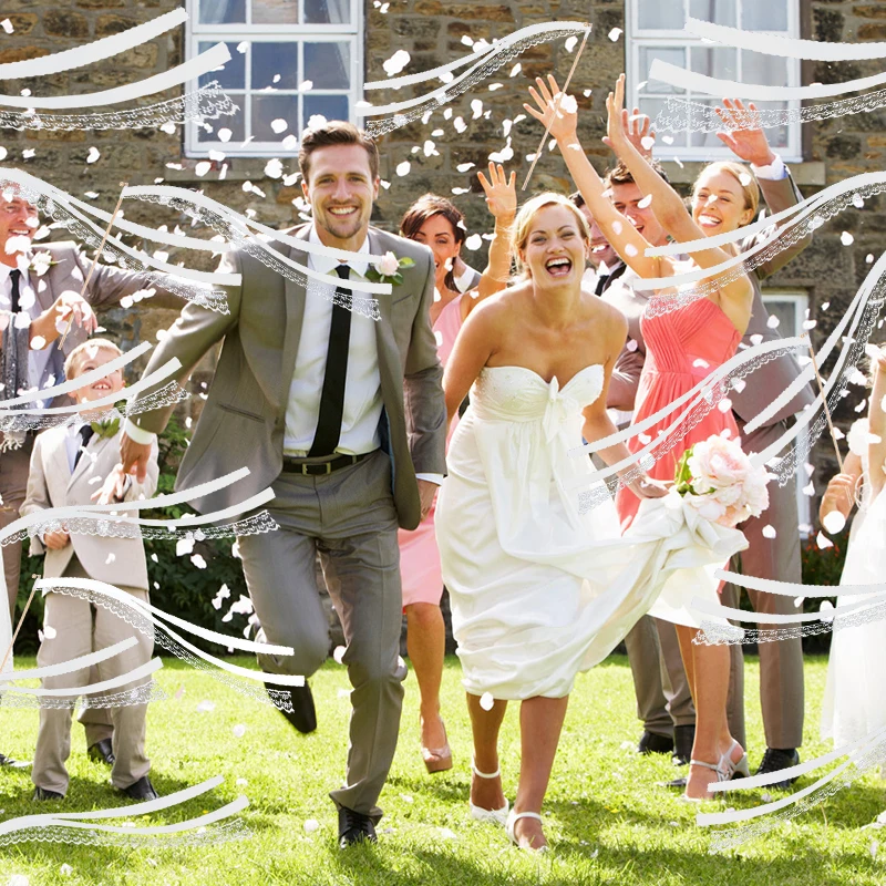 20/50Pcs White Ribbon Wands with Bells Wedding Favors Lace Streamers Fairy Stick Guest Cheering Props Birthday Party Decoration