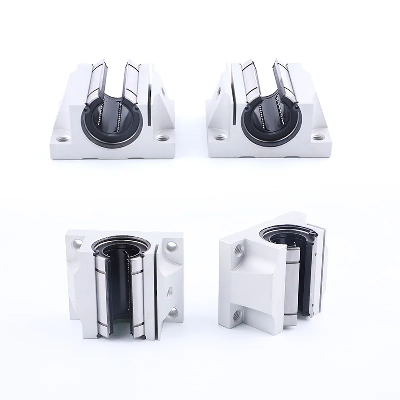 Description Picture 3 of item1pc TBR16UU TBR20UU TBR25UU TBR30UU 16mm Linear Guide Rail Opening Slider Bearing for CNC Router 3D Printer Parts Linear Rail