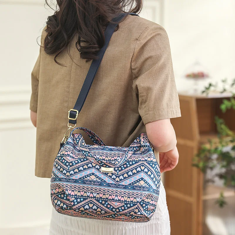 Women Bag Color Printing High Quality Handbag Waterproof Female Oxford Shoulder Messenger Crossbody Bags Tote Pack sac a main