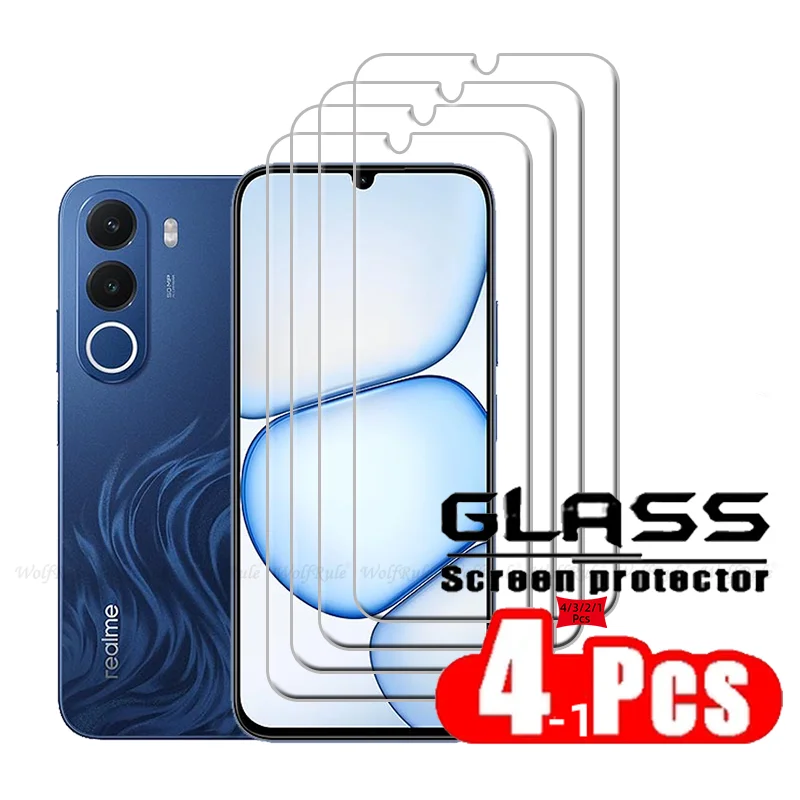 Premium Transparent 9H Tempered Glass Screen Protector - Clear Finish, Multiple Pack Options