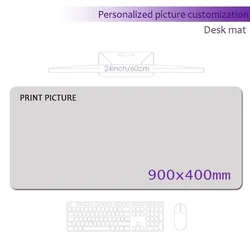 Personalized 120x50 cm Custom Image Gaming Deskmat - High - Definition Printing, XXL Rubber Mouse Pad - 2mm (90x40 cm)