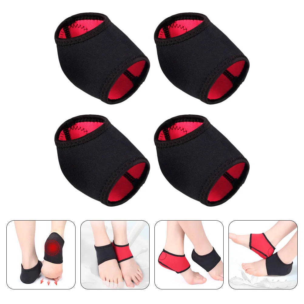

2 Pairs Practical Ankle Pads Useful Heel Supports Heel Protective Covers
