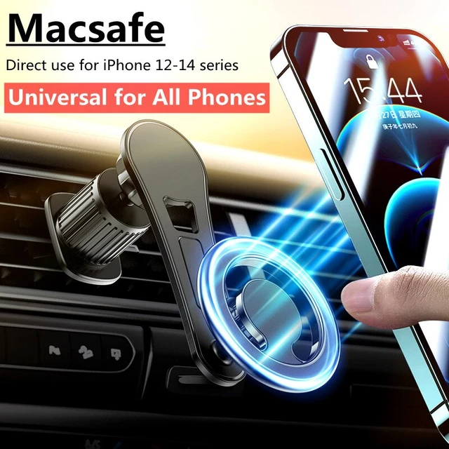 Soporte de teléfono Universal para coche, salpicadero de soporte magnético  para coche, montaje de teléfono para ventilación de aire, fuerte imán,  soporte de navegación para Iphone y Xiaomi - AliExpress