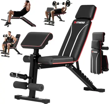 Adjustable Weight Bench with Leg Extensions 1