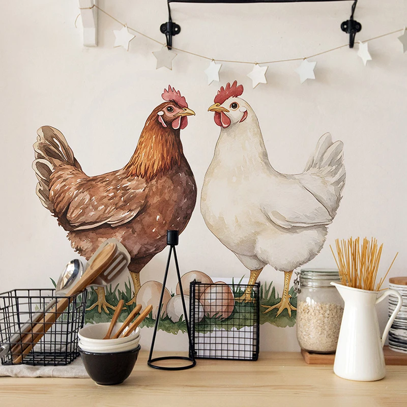 รูปสินค้า สติ๊กเกอร์ตกแต่งผนังสไตล์ Rooster
