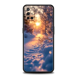 Winter Light Snow Landscape Phone Case Cover - OnePlus 8 5G (A1)
