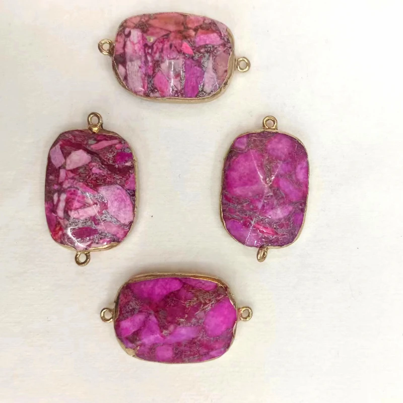 

1 Pcs/Set Natural Emperor Stone Peak Cut Angle Dan Shape Bracelet Necklace DIY Jewelry Accessories Wholesale