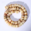 100% Natural Coffee Shell Spacer Beads 6/8/10mm Rondelle Beads For Jewelry Making DIY Bracelets Accessories 15'' 2