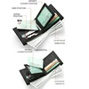 New Men's Wallet Credit Card Holder Zipper Coin Purse High-Quality Lychee Pattern Business Short Wallet for Men Business Wallet 2