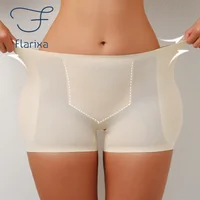 Flarixa femmes bout à bout culotte faux fesse corps Shaper sous-vêtements rembourrés dame ascenseur fesses taille haute ventre contrôle hanche culotte 1