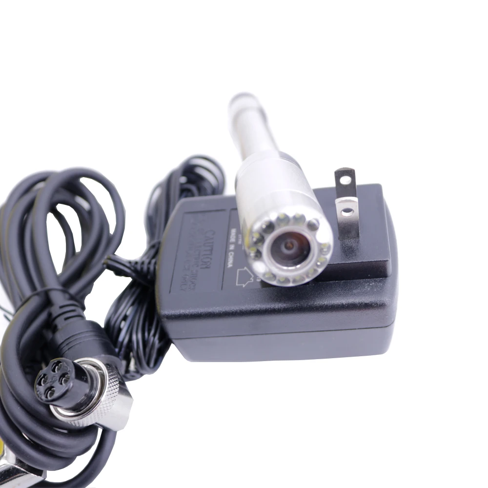 710DNLK Waterproof Pipe Inspection Camera with 7 Inch TFT Color Monitor and Keypad DVR Capable Pipe Borescope