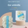 20pcs Plastic Waterproof Ear Protector For Baby Kids Adults Swimming Cover Caps Disposable Ear Stickers Swimming Cover Ear Paste 2