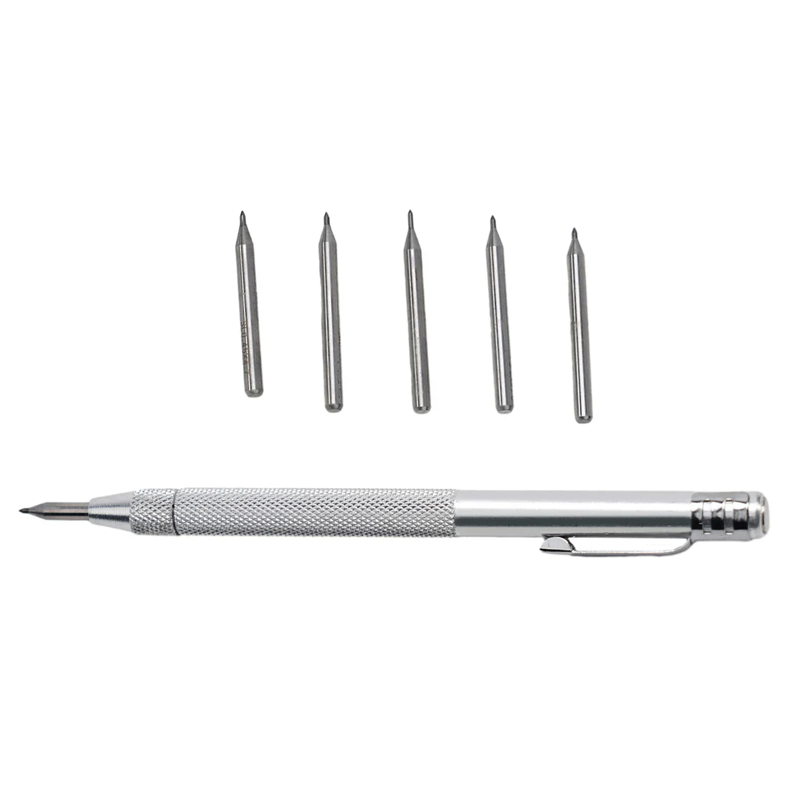 1 Set Scriber Pen Hand Tools Replacement Carbide Tip Scriber Pen Tungsten Carbide Engraving Metal Sheet High Quality