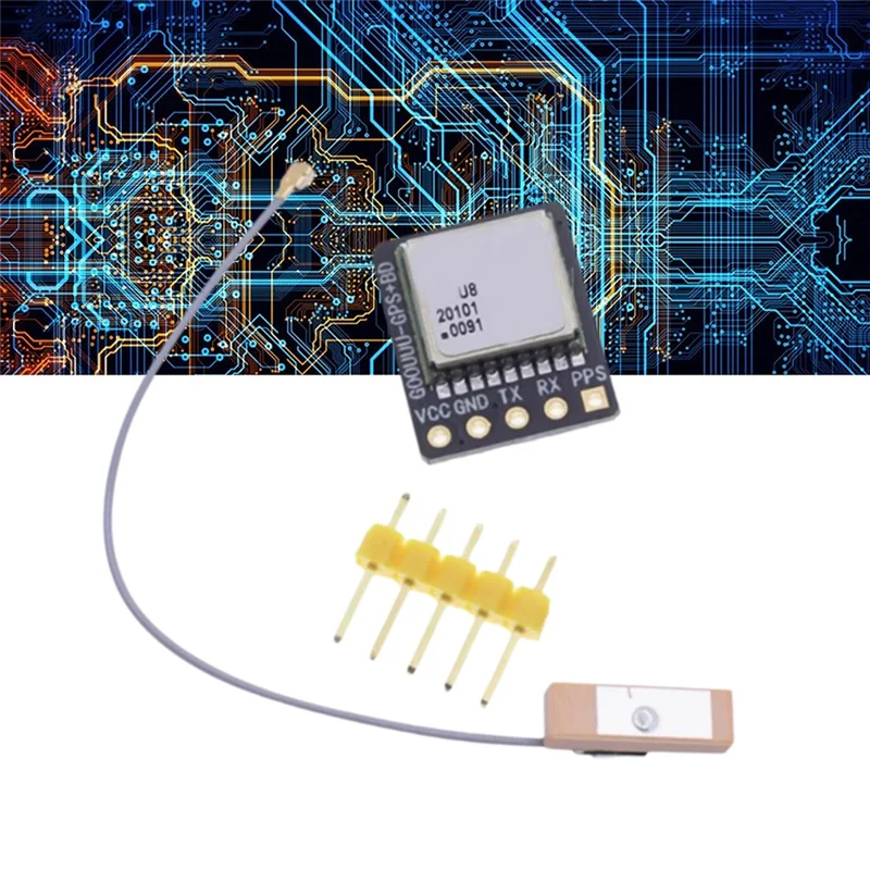 LA-U8 듀얼 모드 GPS + BDS 모듈 + NEO-M8N NEO-6M 용 안테나 위성 포지셔닝 비행 제어 네비게이션 시스템 교체