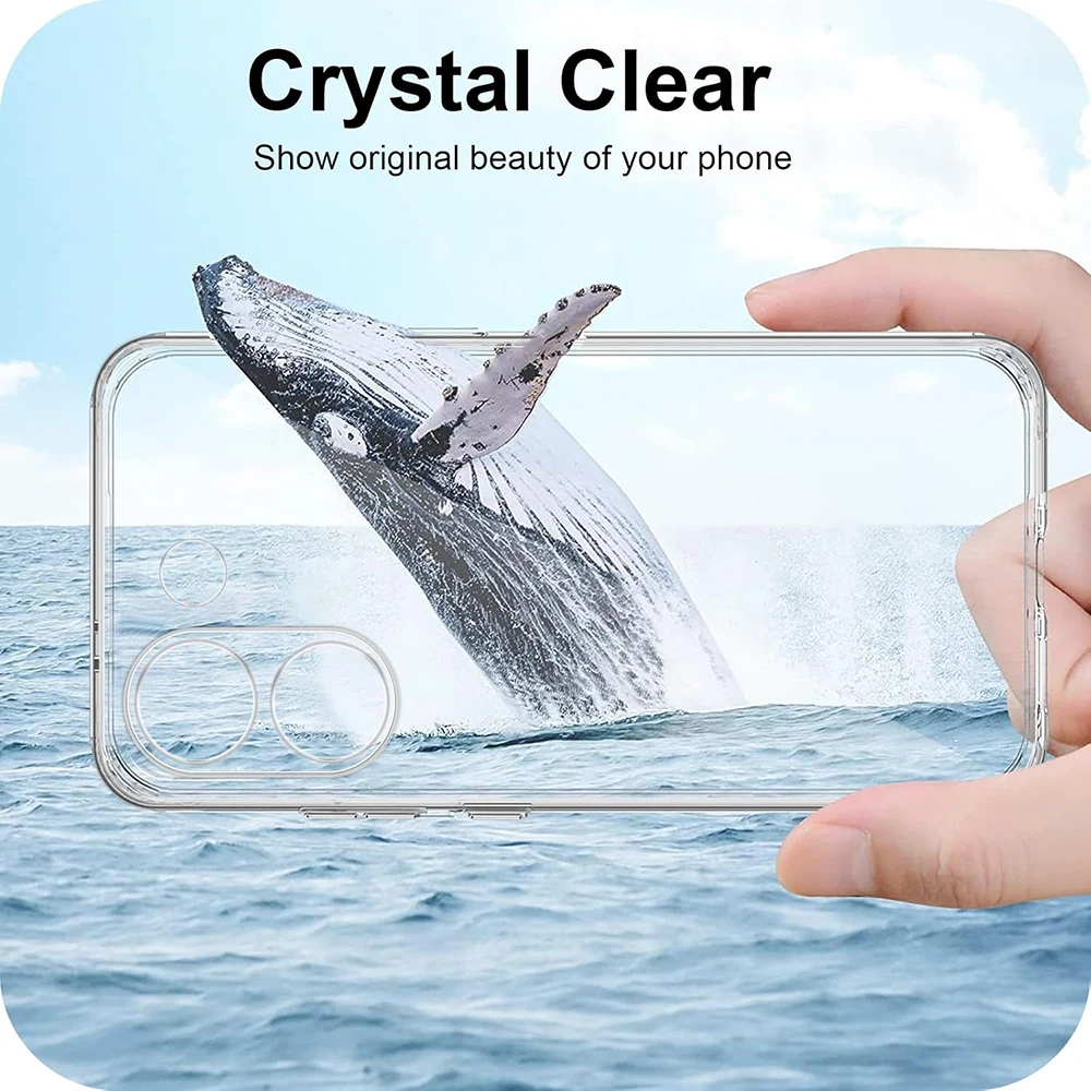 Ultra Thin Silicone Soft Case - Clear Transparent Shockproof Cover