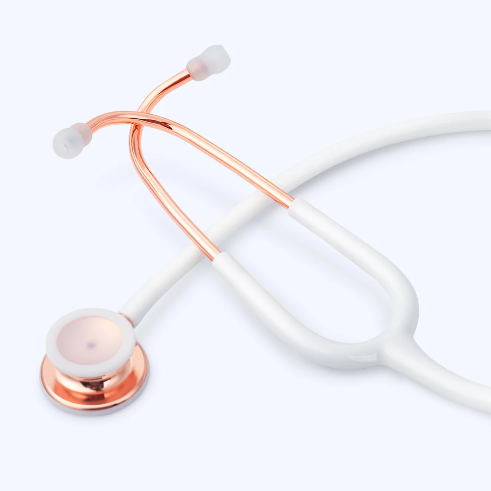 Portable Double Sided Stethoscope Medical Accessories Professional Cardiology Stethoscope Medical Equipment Nurse Vet Doctor