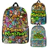 My Singing Monsters Bacpack Stuffed Horror Game Cartoon Boys Girls Kids Knapsack Anime School Bags Children's Rucksack Gifts 1