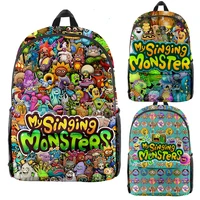 My Singing Monsters Bacpack Stuffed Horror Game Cartoon Boys Girls Kids Knapsack Anime School Bags Children's Rucksack Gifts 1