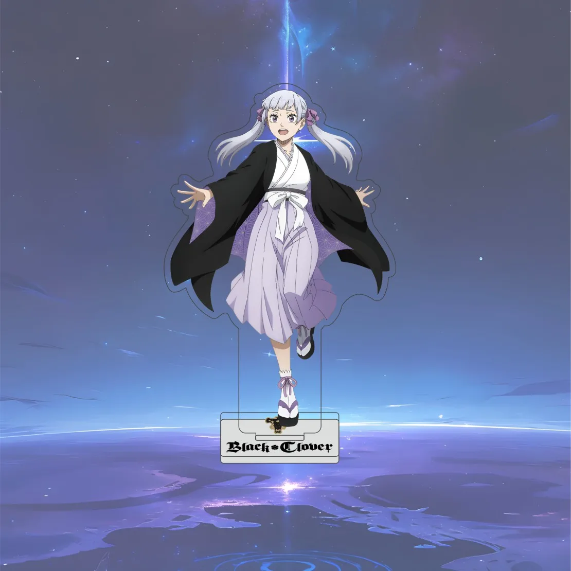 Black Clover Asta 15cm Acrylic Figure – Stylish Tabletop Decoration & Fan Gift Keychain