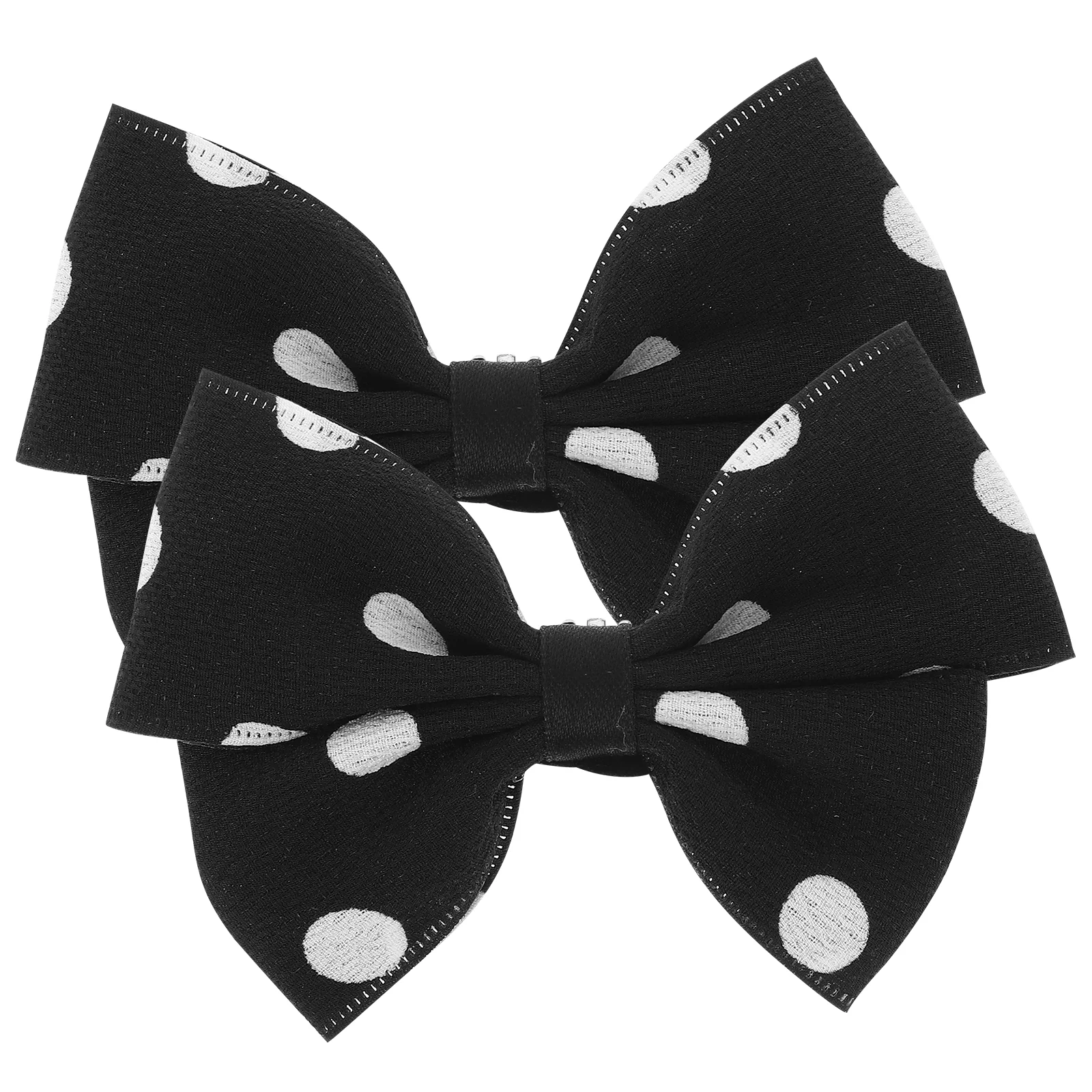 

Dots Wedding Shoe Buckle Bride Black Pumps Fabric Clips for Women Dress Shoes