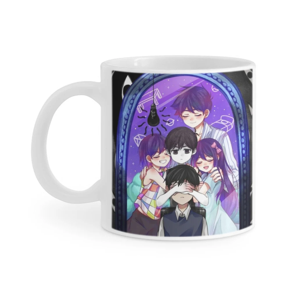 Classic Anime Omori  Ceramics Coffee Mug Cute Gamer Birthday Gift Back To School Mug