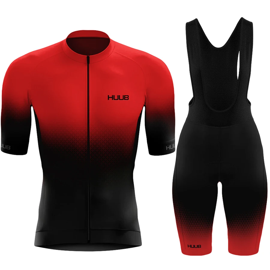 2022 HUUB Bike Cycling Jersey Set Men's Summer Short Sleeve Mountain