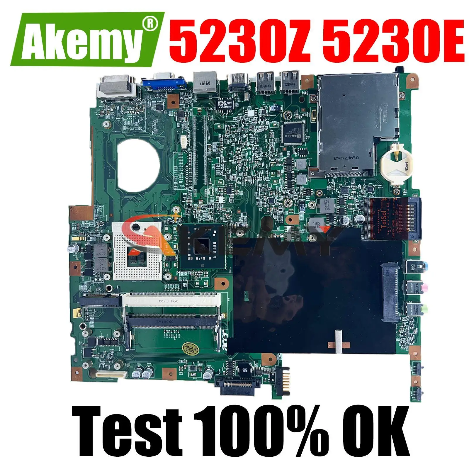 

MBECU01001 Motherboard for Acer Extensa 5230 5230Z 5230E 5430 5630 5630E 5630Z 5630EZ 5630G Homa MB 48.4Z401.01M