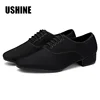 USHINE Men's Ballroom Dance Shoes Latin Tango Morden Rumba Social Dance Shoes Low Heel 1
