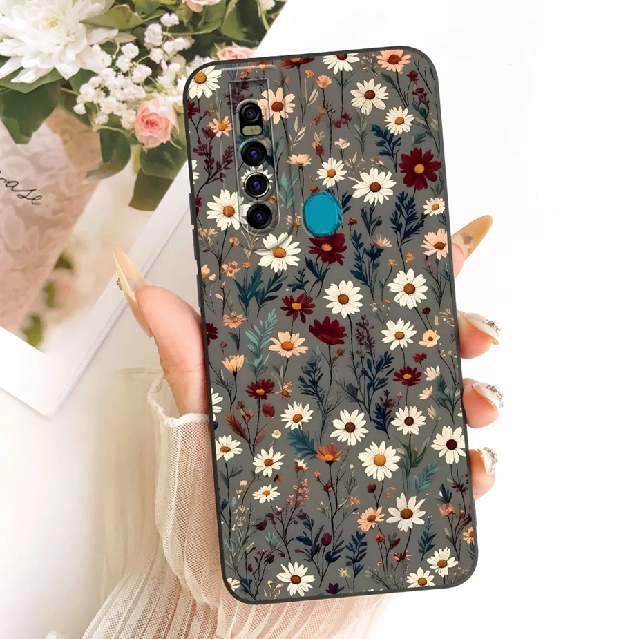 Cute Cat Panda Cartoon Soft Silicone Case Cover