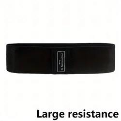 Enhanced Fitness Elastic Resistance Band for Training and Exercise (3 - Black - Heavy)