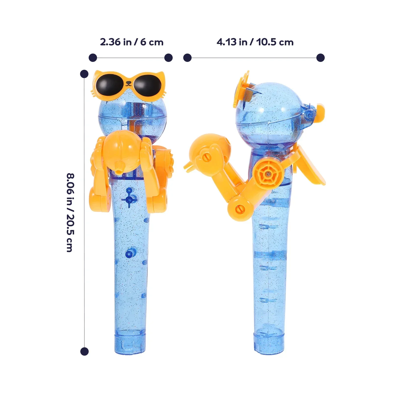 Lollipop Robot Holder 1pc Creative Lollipop Robot Holder Dinosaur Eat Lollipop Pop Ups Case Candy Storage Cool Toy Party Favors Gifts Kids